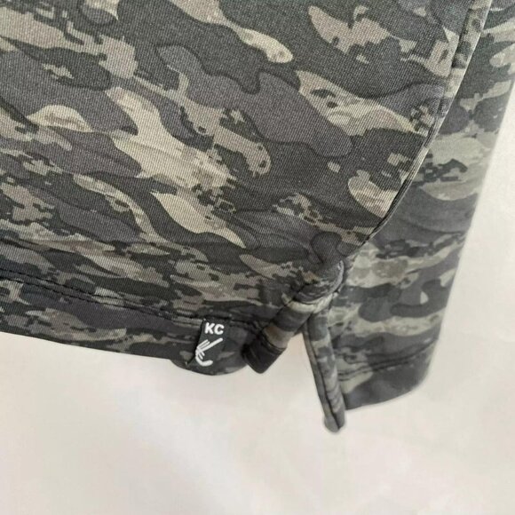 NEW Kenneth Cole Men's Golf Camo Pattern Polo Shirt Wicking - Picture 2 of 3